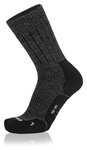 Lowa Hiking Sock Crew Winter (Material Mix, High Comfort) grey/black - 1 Pair