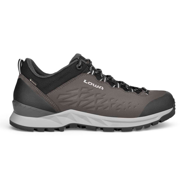 Lowa Wander-Travelschuhe Explorer II Low GTX (Veloursleder, wasserdicht) anthrazit/grau Herren