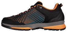 Lowa Wandersschuhe Carezza GTX Low 2024 (Synthetik, Trekking, wasserdicht) anthrazitgrau/orange Herren