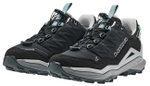 Lowa Wanderschuhe Maddox Pro GTX Low Sl (Textil/Synthetik, wasserdicht) schwarz/grau Damen