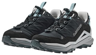 Lowa Wanderschuhe Maddox Pro GTX Low Sl (Textil/Synthetik, wasserdicht) schwarz/grau Damen