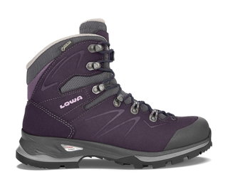 Lowa Wanderschuhe Badia GTX (Trekking, Veloursleder/Textil, wasserdicht) pflaumeviolett Damen