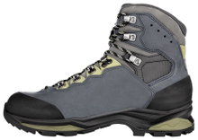 Lowa Wanderschuhe Camino Evo GTX (Trekking, Nubukleder, wasserdicht) stahlblau/kiwi Herren