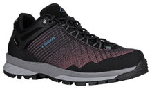 Lowa Wanderschuhe Carezza GTX Low (Trekking, Textil/Synthetik, wasserdicht) schwarz/altrosa Damen