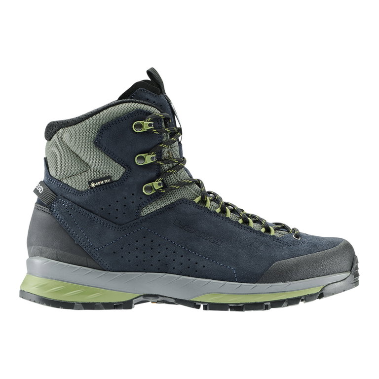 Buty trekkingowe Lowa Delago GTX MID (trekkingowe, zamszowe, wodoodporne) granatowe/paproć męskie