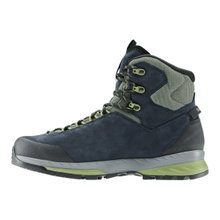 Lowa Wanderschuhe Delago GTX MID (Trekking, Veloursleder, wasserdicht) navyblau/farn Herren