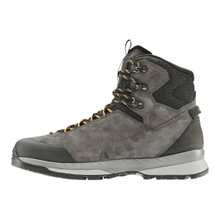 Lowa Wanderschuhe Delago GTX MID (Trekking, Veloursleder, wasserdicht) grau/schwarz Herren