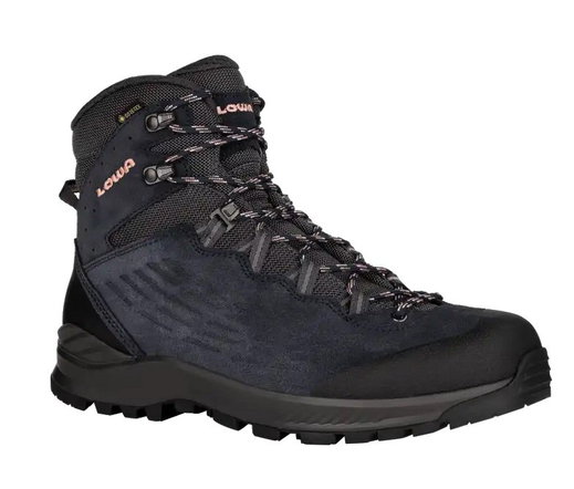 Lowa Wanderschuhe Explorer II Mid GTX (Trekking, Travel, wasserdicht) navyblau/rosa Damen