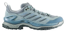 Lowa Wanderschuhe Innovo Low (All-Terrain, Veloursleder/Textil) hellblau Damen