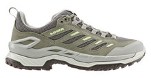 Lowa Wanderschuhe Innovo Low (All-Terrain, Veloursleder/Textil) rauchgrün/grau Damen