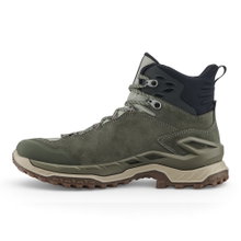 Lowa Wanderschuhe Innovo Mid GTX (All-Terrain, Veloursleder, wasserdicht) olivgrün/salbeigrün Damen