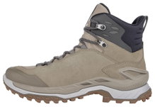 Lowa Wanderschuhe Innovo Mid GTX (All-Terrain, Veloursleder, wasserdicht) braun/grau Damen