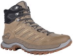 Lowa Wanderschuhe Innovo Mid GTX (All-Terrain, Veloursleder, wasserdicht) braun/grau Herren
