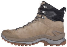 Lowa Wanderschuhe Innovo Mid GTX (All-Terrain, Veloursleder, wasserdicht) braun/grau Herren