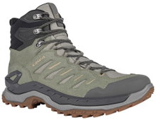 Lowa Wanderschuhe Innovo Mid GTX (All-Terrain, Veloursleder, wasserdicht) seegras/dune Herren