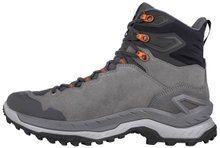 Lowa Wanderschuhe Innovo Mid GTX (All-Terrain, Veloursleder, wasserdicht) dunkelgrau/petrol Herren