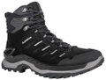 Lowa Wanderschuhe Innovo Mid GTX (All-Terrain, Veloursleder, wasserdicht) schwarz/grau Herren