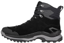 Lowa Wanderschuhe Innovo Mid GTX (All-Terrain, Veloursleder, wasserdicht) schwarz/grau Herren