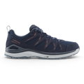 Lowa Wanderschuhe Innox Evo II GTX (All-Terrain, Textil/Mikrofaser, wassderdicht) navyblau/rotholz Damen