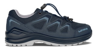 Lowa Wanderschuhe Innox Evo GTX LO (Textil/Synthetik, wasserdicht) stahlblau Kinder
