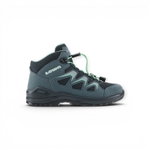 Lowa Wanderschuhe Innox Evo GTX QC (Synthetik/Textil, wasserdicht) navyblau/jadegrün Kinder