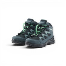 Lowa Wanderschuhe Innox Evo GTX QC (Synthetik/Textil, wasserdicht) navyblau/jadegrün Kinder