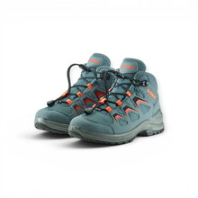 Lowa Wanderschuhe Innox Evo GTX QC (Synthetik/Textil, wasserdicht) dunkelpetrol/flame Kinder