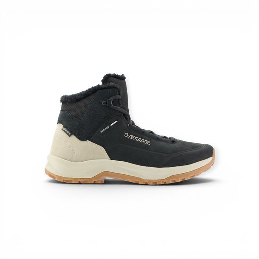 Lowa Kaloya Winter GTX MID Winter Boots (Nubuck Leather, Waterproof) black/dune Ladies
