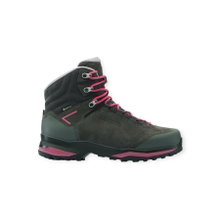 Lowa Wanderschuhe Lady Light Evo GTX (Trekking, Nubukleder, wasserdicht) grau/pink Damen