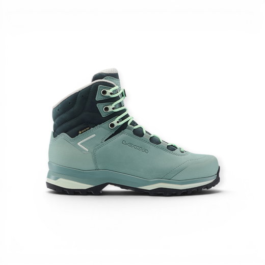Lowa Wanderschuhe Lady Light Evo GTX (Trekking, Nubukleder, wasserdicht) türkisblau Damen