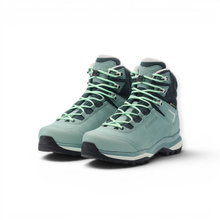 Lowa Wanderschuhe Lady Light Evo GTX (Trekking, Nubukleder, wasserdicht) türkisblau Damen