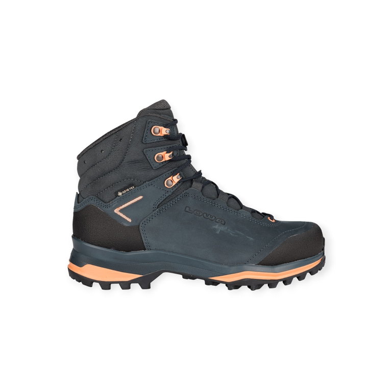 Lowa Wanderschuhe Lady Light Evo GTX (Trekking, Nubukleder, wasserdicht) navyblau/pfirsich Damen