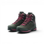 Lowa Wanderschuhe Lady Light Evo LL (Trekking, Nubukleder) grau/pink Damen