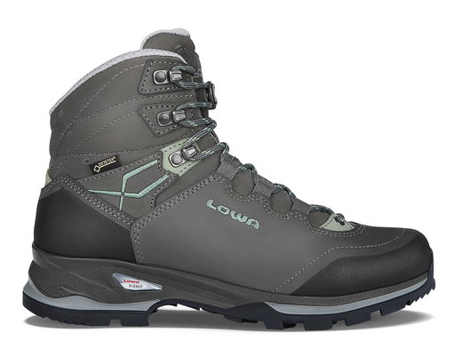 Lowa Wanderschuhe Lady Light GTX (Trekking, Nubukleder, wasserdicht) graphitegrau/jade Damen