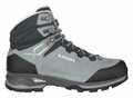 Lowa Wanderschuhe Lady Light LL (Trekking, Nubukleder, Lederfutter) 2024 rauchblau/mintgrün Damen