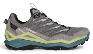 Lowa buty trekkingowe Maddox Pro Low GTX (Fast-Hiking, tekstylne/syntetyczne, wodoodporne) szare/paproć męskie