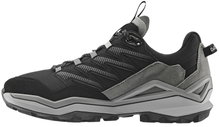 Lowa Wanderschuhe Maddox Pro Low GTX (Fast-Hiking, Textil/Synthetik, wasserdicht) schwarz/grau Herren