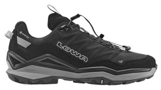 Lowa Maddox Pro Low GTX SL Hiking Shoes (Fast-Hiking, Textile/Synthetic, waterproof) black/grey men's