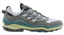Lowa Wanderschuhe Maddox Pro Low (Fast-Hiking, Textil/Synthetik) grau/farn Herren
