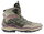 Lowa Wanderschuhe Maddox Mid GTX (All-Terrain, Textil/Synthetik, wasserdicht) braun/altrosa Damen