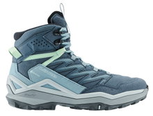 Lowa Wanderschuhe Maddox Mid GTX (All-Terrain, Textil/Synthetik, wasserdicht) rauchblau/grau Damen