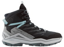 Lowa Wanderschuhe Maddox Mid GTX (All-Terrain, Textil/Synthetik, wasserdicht) schwarz/grau Damen