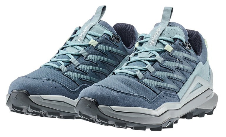 Lowa Wanderschuhe Maddox Pro GTX Low (Textil/Synthetik, wasserdicht) rauchblau/grau Damen