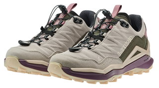 Lowa Wanderschuhe Maddox Pro GTX Low Sl (Textil/Synthetik, wasserdicht) desert/altrosa Damen