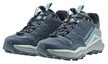 Lowa Wanderschuhe Maddox Pro GTX Low Sl (Textil/Synthetik, wasserdicht) rauchblau/grau Damen