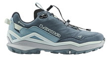 Lowa Wanderschuhe Maddox Pro GTX Low Sl (Textil/Synthetik, wasserdicht) rauchblau/grau Damen