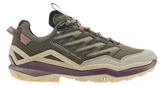 Lowa Wanderschuhe Maddox Pro Low (Fast-Hiking, Textil/Synthetik) braun/rosa Damen