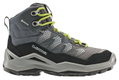 Lowa Wanderschuhe Maddox Pro Mid GTX Junior (Textil/Veloursleder, wasserdicht) schwarz/limone Kinder