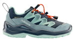 Lowa Wanderschuhe Maddox Pro Low GTX Junior (Textil/Veloursleder, wasserdicht) navyblau/rauchblau Kinder