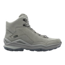 Lowa Wanderschuhe Maddox Pro LT GTX Mid (Fast-Hiking, Nubukleder, wasserdicht) grau Herren